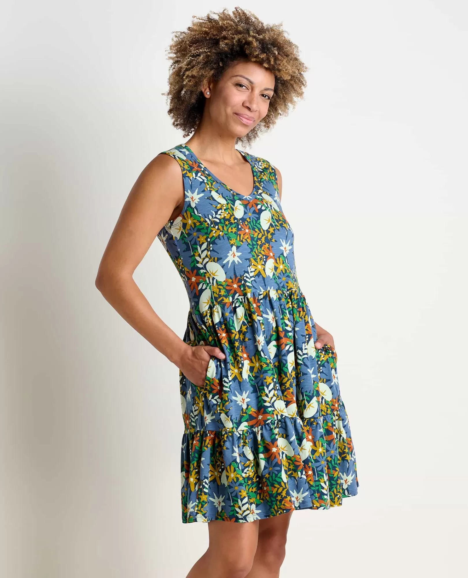 Best Toad&Co Marley Tiered Sleeveless Dress